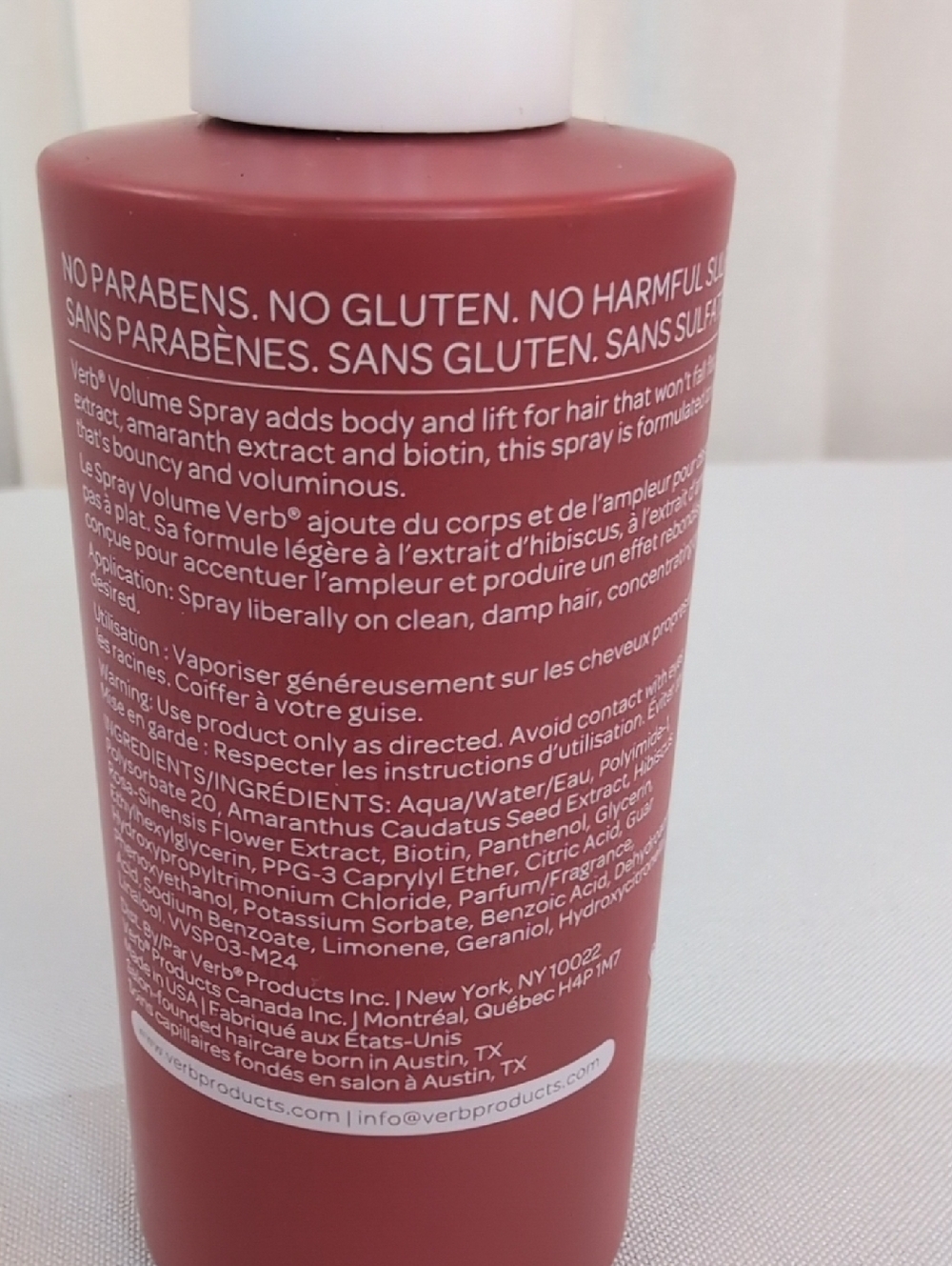 Verb Volume Spray Lift Body Bounce All Hair Types 6.5 Oz - Picture 3 of 4